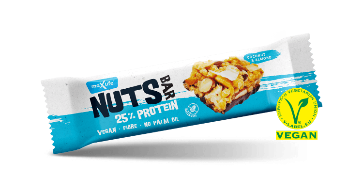 Levně Max Sport Nuts Protein Kokos & mandle 40 g